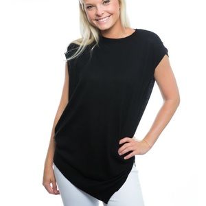 Acrobat assymetrical Gray sweater NWT